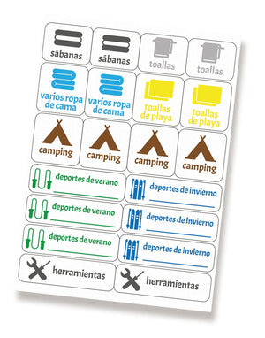 Stickers para organizar la BODEGA - Marca2