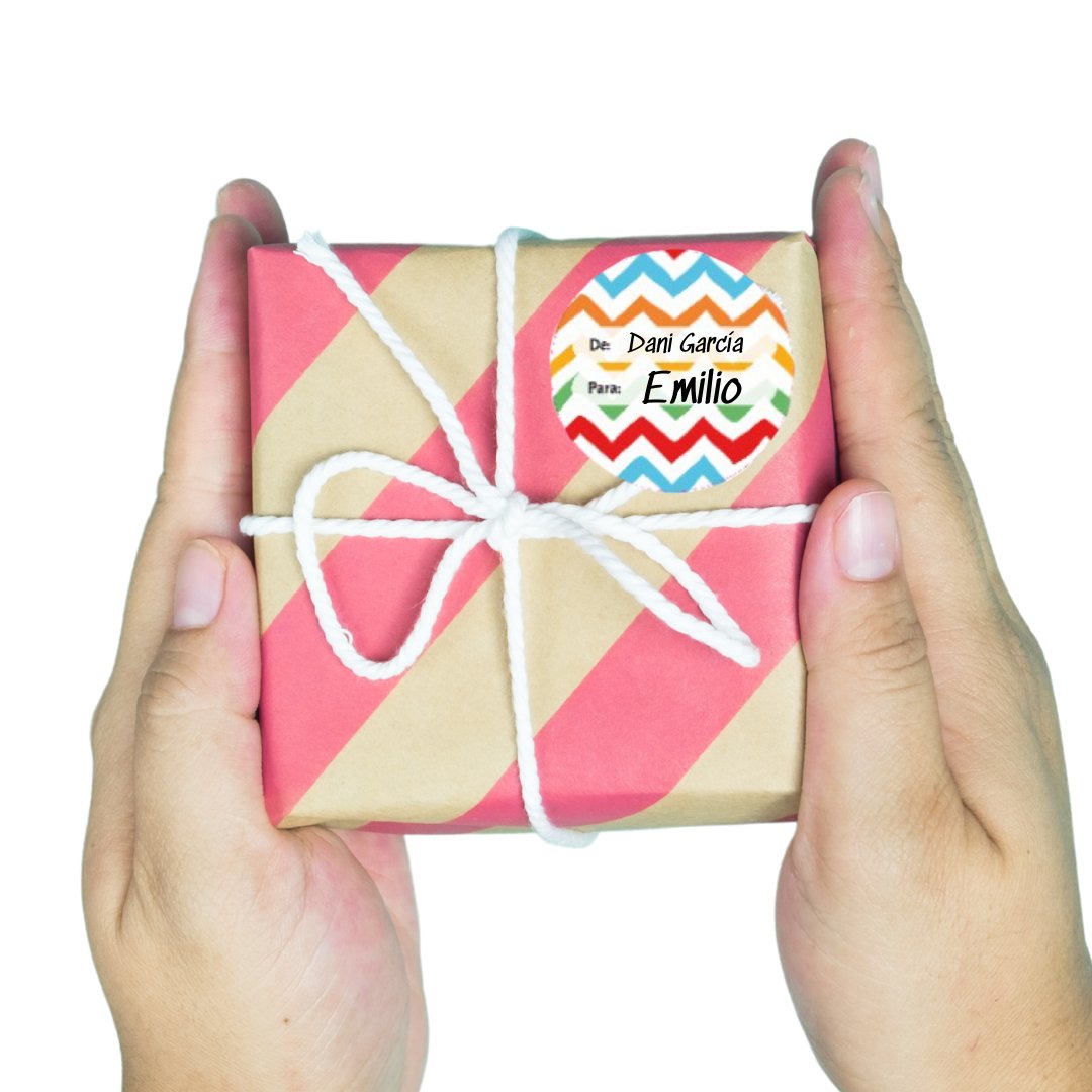 Stickers para Regalos: Colores - Marca2