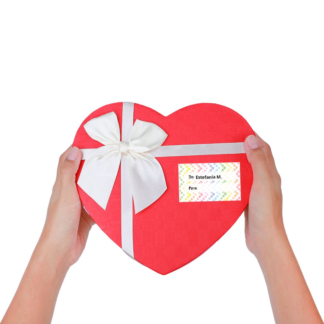 Stickers Personalizados para Regalos: Arcoíris - Marca2