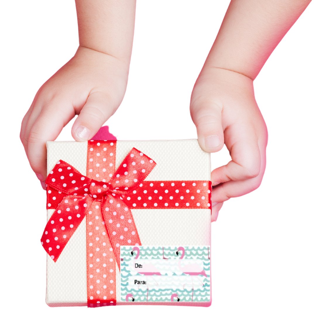 Stickers Personalizados para Regalos: Flamencos - Marca2