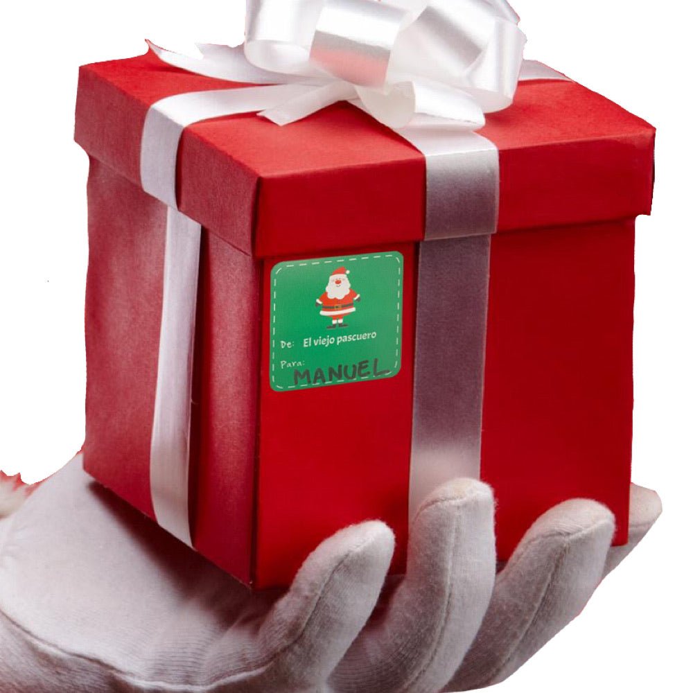 Stickers Perzonalizados para Regalos Navidad: Tradicional - Marca2