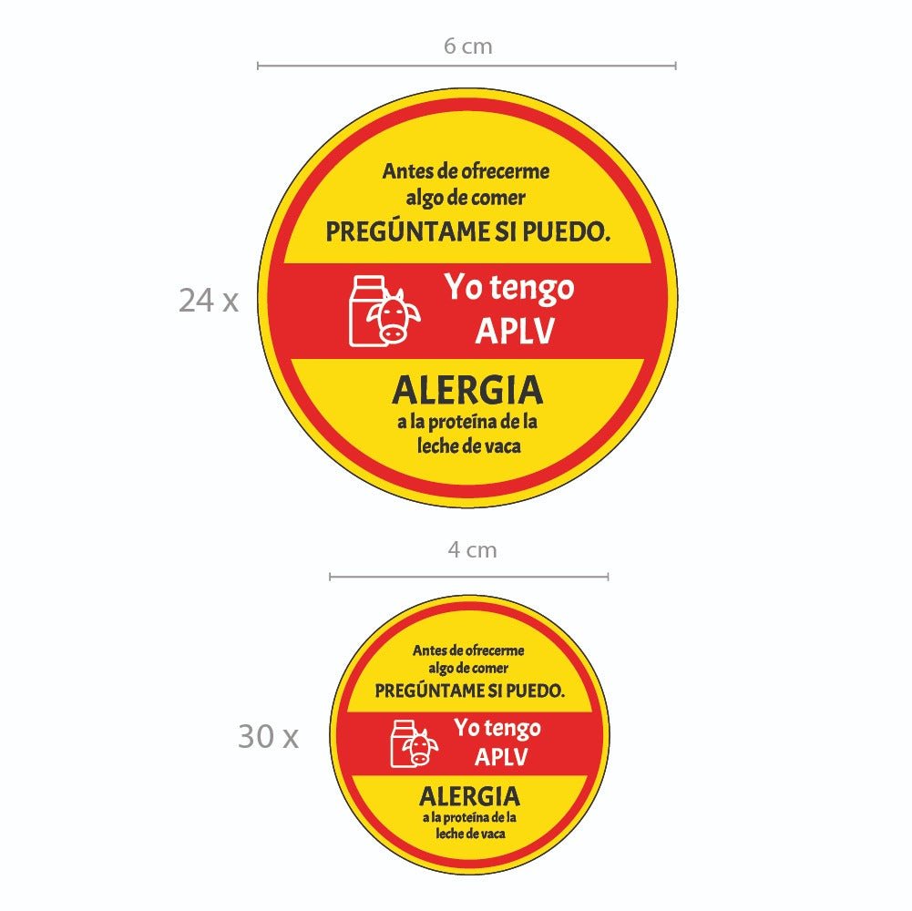 Yo tengo alergia a la proteína de la leche de vaca - Marca2